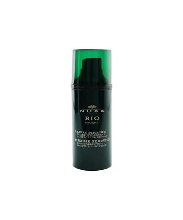 NUXE Bio Organic Marine Seaweed Skin Correcting Moisturising Fluid 50ml Normal To Combination Skin Black 50 ml (Pack of 1)