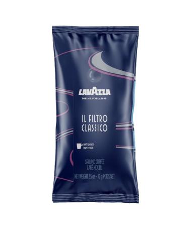Lavazza Il Filtro Classico Medium Roast Ground Coffee 2.5 oz Pouches 18 Pouches/Case