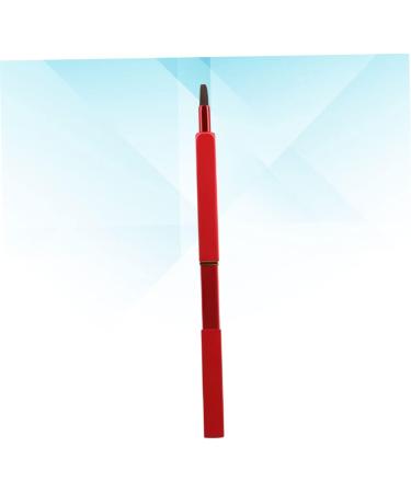 Travel Lip Brush makeup tool kit Makeup Brush Tool lipstick applicator Lip Gloss Makeup Lip Brush Lipstick Brush travel makeup brush handy lip brush make up blush 9.3*1cm Red - Buy Online on SooperMarket.com