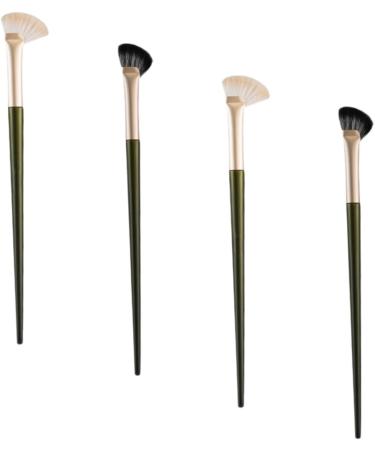 Baluue 12 Pcs Nose Shadow Brush Makeup Brush Angled Eye Shadow Brush Small Concealer Brush Flat Concealer Brush Angled Cosmetic Brush Concealer Brush under Eye Angled Eyeshadow Brush - Buy Online on SooperMarket.com