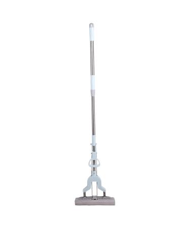 Sponge Mop,PVA Sponge Roller Mop,Home Commercial Use Tile Floor Bathroom Garage Cleaning,Telescoping Household Cleaning Tool for Tile, Laminate, Vinyl Floors,for Floor Cleaning with Wringer