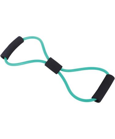 Figure 8 Resistance Band - Arm Back & Shoulder Training Elastic Rope for Home Workouts Yoga & Physical Therapy - Green - Buy Online on SooperMarket.com