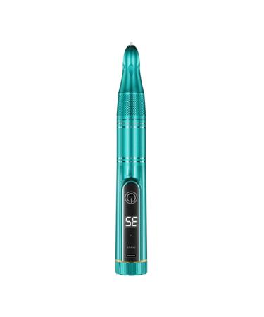 Evvmnaks Electric Nail Drill 35000 RPM Rechargeable Model Nail Polisher USB Nail Polisher Manicure Pedicure Tool Green