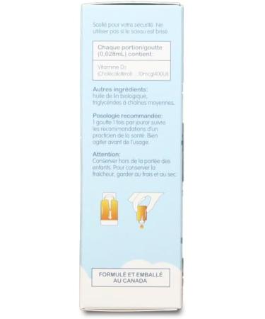 D-Sorb Vitamin D3 400 IU 2.8mL 100 Servings - Buy Online on SooperMarket.com