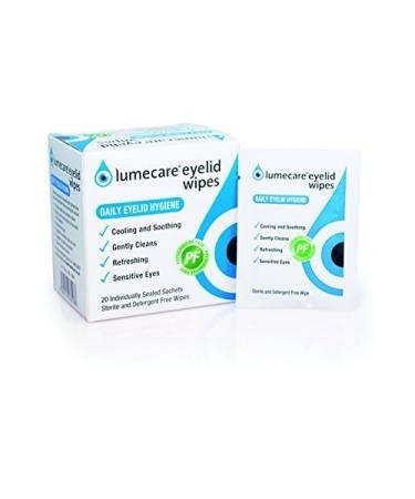 Lumecare Eyelid Wipes 5 packs of 100 wipes