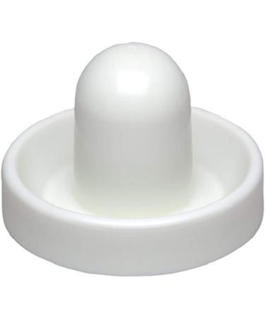 Commercial Hockey Fluorescent White Goalies and 2 Large Green Air Pucks Set - Buy Online on SooperMarket.com