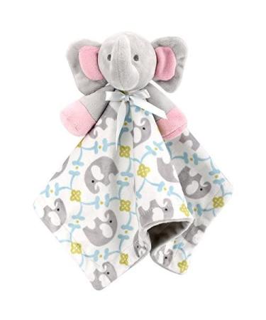 Zooawa Elephant Loveys for Babies Unisex for 1 2 3 4 5 6 Months Security Blanket Soft Stuffed Animal Elephant Baby Stuff Lovie Snuggle Blanket  Soothing Plush Toys Baby Gift for Newborn  Colours