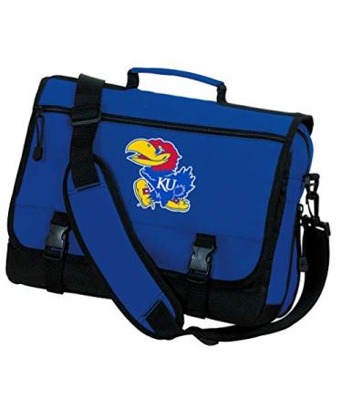 KU Jayhawks Laptop Bag OFFICIAL University of Kansas Messenger Bags