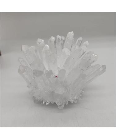 Home Decor 1pcs Natural Raw Quartz White Clear Crystal Cluster Stones Crystal Point Specimen Home Decoration Raw Crystals Mi Soothing Crystal Household Crystal Cluster (Size : 600-700g) - Buy Online on SooperMarket.com