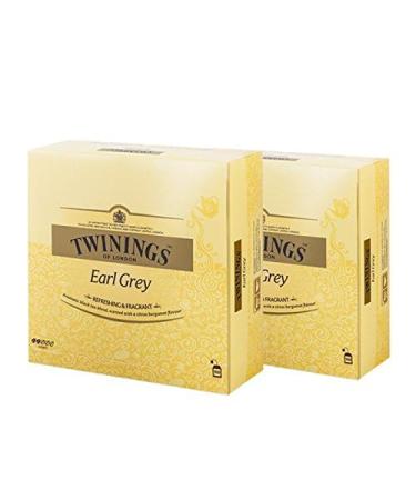 Twinings Earl Grey 100 tea bags 2-pack 50 pieces (2-pack)