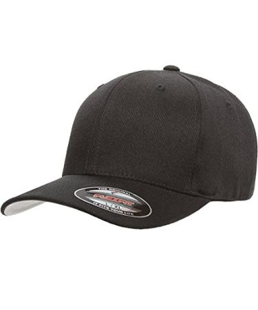 Flexfit Men's Wool Blend Hat XX-Large Black