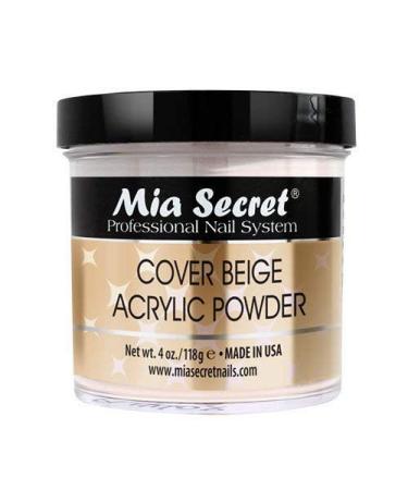 Mia Secret COVER BEIGE ACRYLIC POWDER 4oz