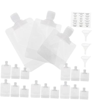 FOMIYES 3 Sets Flap Lotion Bag Travel Cosmetic Bag Shampoo Travel Bag Vertical Spray Pocket Liquid Travel Containers Squeezable Bags Travel Liquid Pouch Frosted Wash Bag or Clamshell - Buy Online on SooperMarket.com