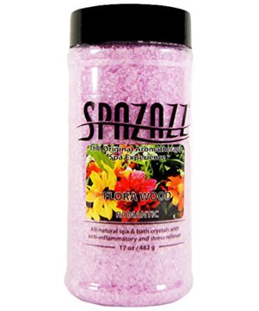Spazazz SPZ-240 Florawood Romantic Original Crystals Container  17 oz. 17 Ounce