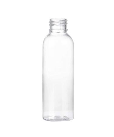 24-Pack Clear 2 oz Travel Bottles with Flip Cap - Refillable Toiletry and Cosmetic Containers for Shampoo, Lotion, Body Soap, Cream, Toner - Plastic Empty Bottles - Buy Online on SooperMarket.com