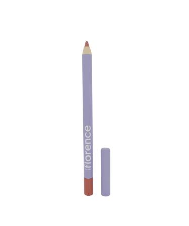 florence by mills Mark My Words Lip Liner Poised (pink) 0.042 oz/ 1.2g