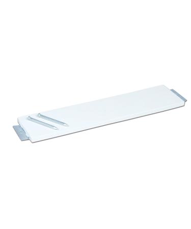 Champro Official Pitch Rubber-Stake Down white, 6"x24"
