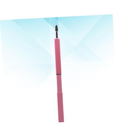 Didiseaon Lip Scrub Brush Lipstick Stick Travel Retractable Travel Makeup Brush 9.3*1cm Pink - Buy Online on SooperMarket.com