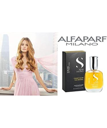 Alfaparf Milano Semi Di Lino Sublime Cristalli Liquidi Smoothing Hair Serum - 1.01 Fl Oz - Professional Salon Quality for Brilliant Shine and Hair Protection - Buy Online on SooperMarket.com