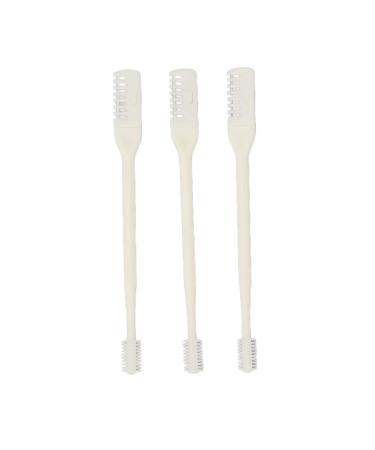 Nose Hair Knife 3 Piece Manual Nose Hair Tool Portable Double Sided Nose Hair Knife for Ear Facial