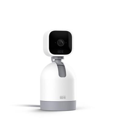 Blink Mini Pan-Tilt Camera | Indoor Smart Security Camera with HD Video & Motion Detection | Alexa Compatible (White) - Buy Online on SooperMarket.com