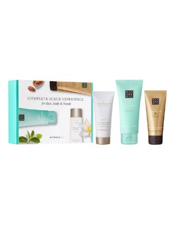 Rituals Complete Scrub Experience for Face 30ml Body 50ml & Hands 30ml Box Gift Set