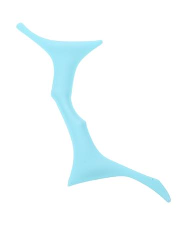 Mikinona Eyebrow Stencil Eyebrow Guide Template Eyebrow Shaper Beauty Tools Thermostat 17.3x5.9cm Blue