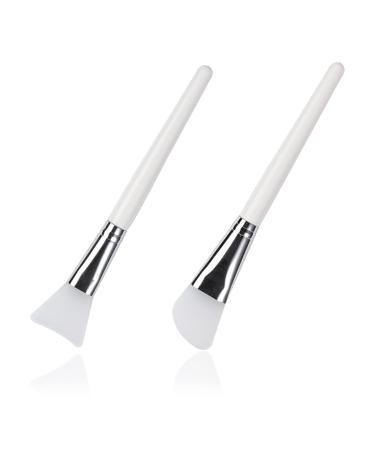 ASYKNM Set of 2 Silicone Mask Brushes for Face Masks Eye Masks Serums Cleaning Masks & DIY Skin Care - Face Mask Applicator