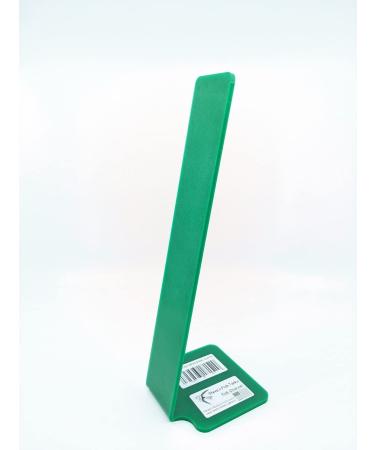Stand Up Angelfish & Discus Breeding Slate. Green Acrylic Simulates Amazon Sword Leaf Providing Spawning Surface for Egg Laying. Fish Room Tested & Breeder Approved. Made in USA