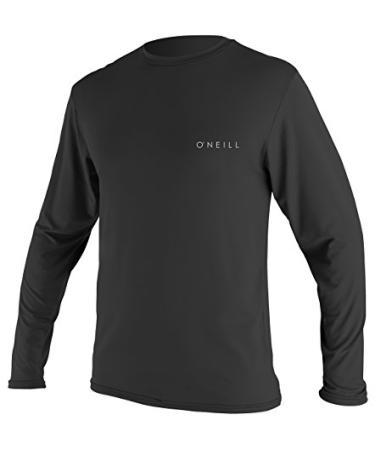 O'Neill Men's Basic Skins Upf 30 + Long Sleeve Sun Shirt Small Black