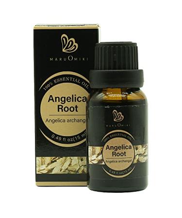 Angelica Root Essential Oil (100% Pure & Natural - Undiluted) - Perfect for Aromatherapy Relaxation Skin Therapy & More!15ml(0.49oz)