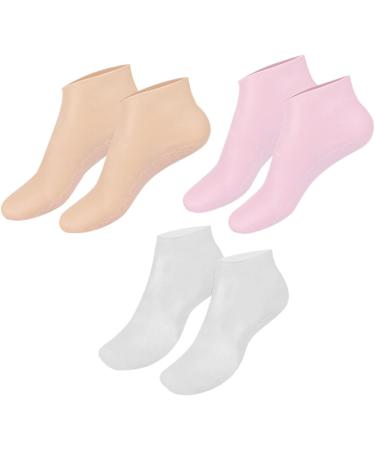 Healeved 9 Pairs Moisturizing Socks Moisture Socks Foot Moisturizer for Dry Cracked Feet Aloe Socks for Women Moisturizing Spa Socks Lotion Socks Gel Socks Non Socks Heel Sebs Foot Socks - Buy Online on SooperMarket.com