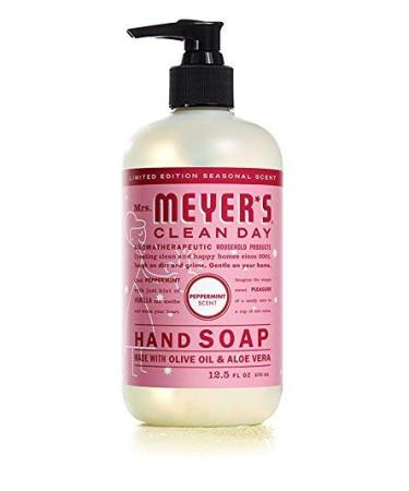 Mrs. Meyer's Clean Day Holiday Hand Soap Bundle - Peppermint, Iowa Pine, Orange Clove - 12.5 Ounces Each - Buy Online on SooperMarket.com