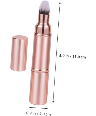 BELLIFFY Double-ended Makeup Brush Buffing Brush Cosmetics Powder Applicator Makeup Powder Brush Blush Brushes Powder Blush Brush Retractable Makeup Cosmetic Powder Brush Artificial Fiber - Buy Online on SooperMarket.com