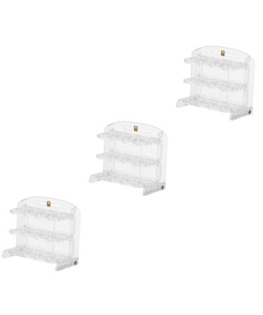 OSALADI Kitchen Accessories 3pcs Egg Storage Box Egg Holder for Fridge Eggs Egg Holder for re-usable