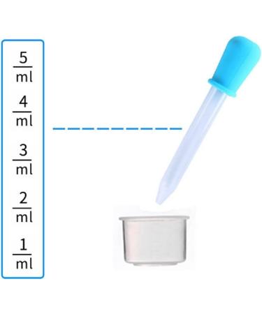 Yiasangly 5ml Liquid Droppers - 8 Pack Silicone and Plastic Pipettes for Kids Candy Molds - Buy Online on SooperMarket.com