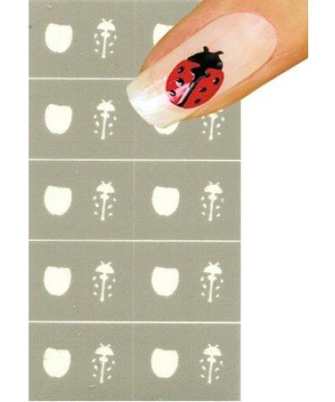 Magic Items Nail Art Nail Polish Stencil Nail Art #NDS0001