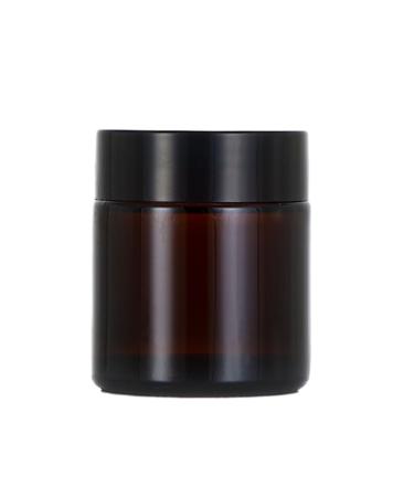 Dajidafu Amber Glass Bottle For Makeup And Body Care Products Multi-functional Screw Lid Reusable BPA-free Eco-friendly 100g Black 100g 100g Black 100g