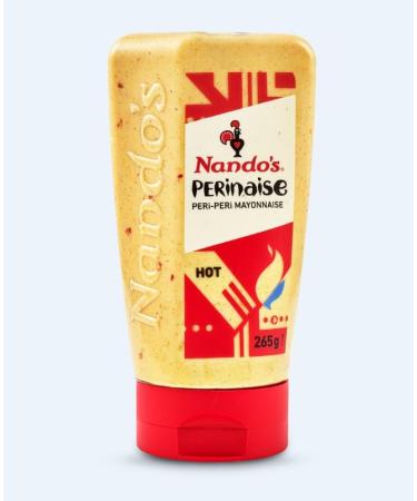 Nando's PERINAISE - HOT Peri Peri Mayonnaise 6 x 265g Packs