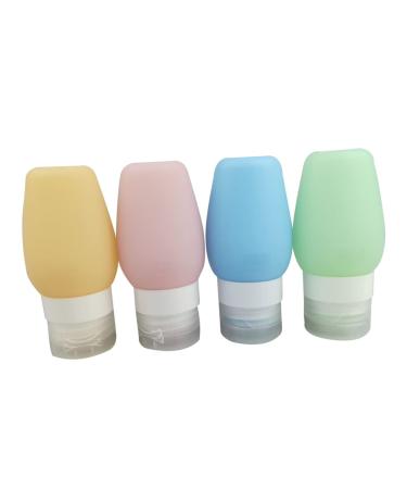 Didiseaon Set Small Travel Bottle Shampoo Tubes Refillable Bottle Container Silicone Makeup Bottle Travel Accessories Cosmetic Travel Containers Green Suit Disposable Silicone Tube 10.00X6.60X6.00CM As Shown