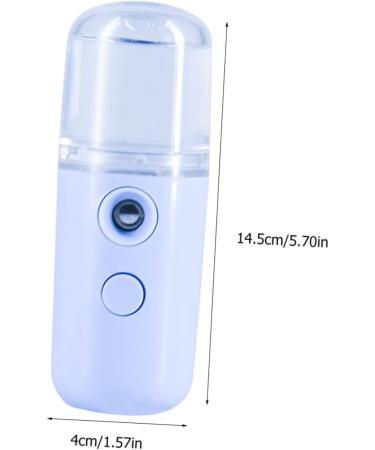 Baluue 1pc Portable Humidifier Handy Mist Sprayer Air Mister for Essential Oils Air Diffuser Blue Plastic 14.5X4CM - Buy Online on SooperMarket.com