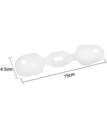 JHGCCL Toe Separators - 2 Pairs for Overlapping Toes, Valgus Orthosis Brace, Bunion Corrector | Orthopedic Stretch Band - Buy Online on SooperMarket.com