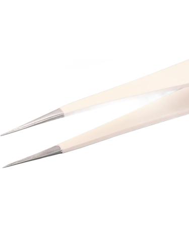 2 Set Nail Tweezers Nail Art Tweezers Straight Tip Nail Tweezers Rhinestone Pickers Manicure Nail Art Tool Set with Finger Separator Sponge Sanding Bar for - Buy Online on SooperMarket.com