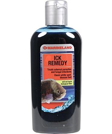 MarineLand Ick Remedy, White Spot Parasite Fish Medicine, 4 Ounces