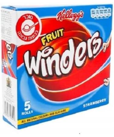 Kellogg's Fruit Winders Strawberry Snack 5 x 17g - Buy Online on SooperMarket.com
