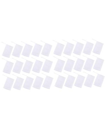 BELLIFFY 100 Pcs Soap Foam Net Foaming Nets Bar Soap Saver Pouch Foam Exfoliating White or