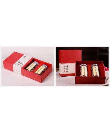 Rose peanut cake 220G/can Sweets Gifts Healthy and nutritious snacks leisure snack candy snowflake cake delicious snack gifts Dim sum cakes desserts Chinese specialty snacks (3can) - Buy Online on SooperMarket.com