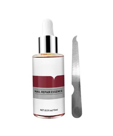 1PC Nail Treatment Nail Renewal Solution Toenails & Fingernails Nail Repairs Essential Oil Protects Toenail Fungus Treatment From Discoloration Brittle And Cracked Nail(12ML)