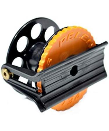 Pelengas Speargun Reel - Black-Orange Plastic | Durable and Reliable - Buy Online on SooperMarket.com