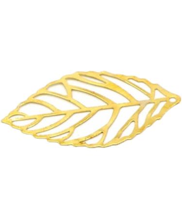 200 pcs Leaves India Hanging Leaf Headwear Tree Flatback Making Bracelet Craft for DIY Bride Silver 2*3.4cmx3pcs Goldenx3pcs - Buy Online on SooperMarket.com